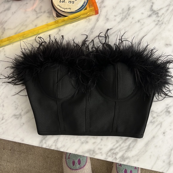 SUPERDOWN Ramona bustier top - Picture 3 of 5